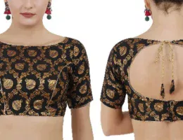 blouse boat neck designs